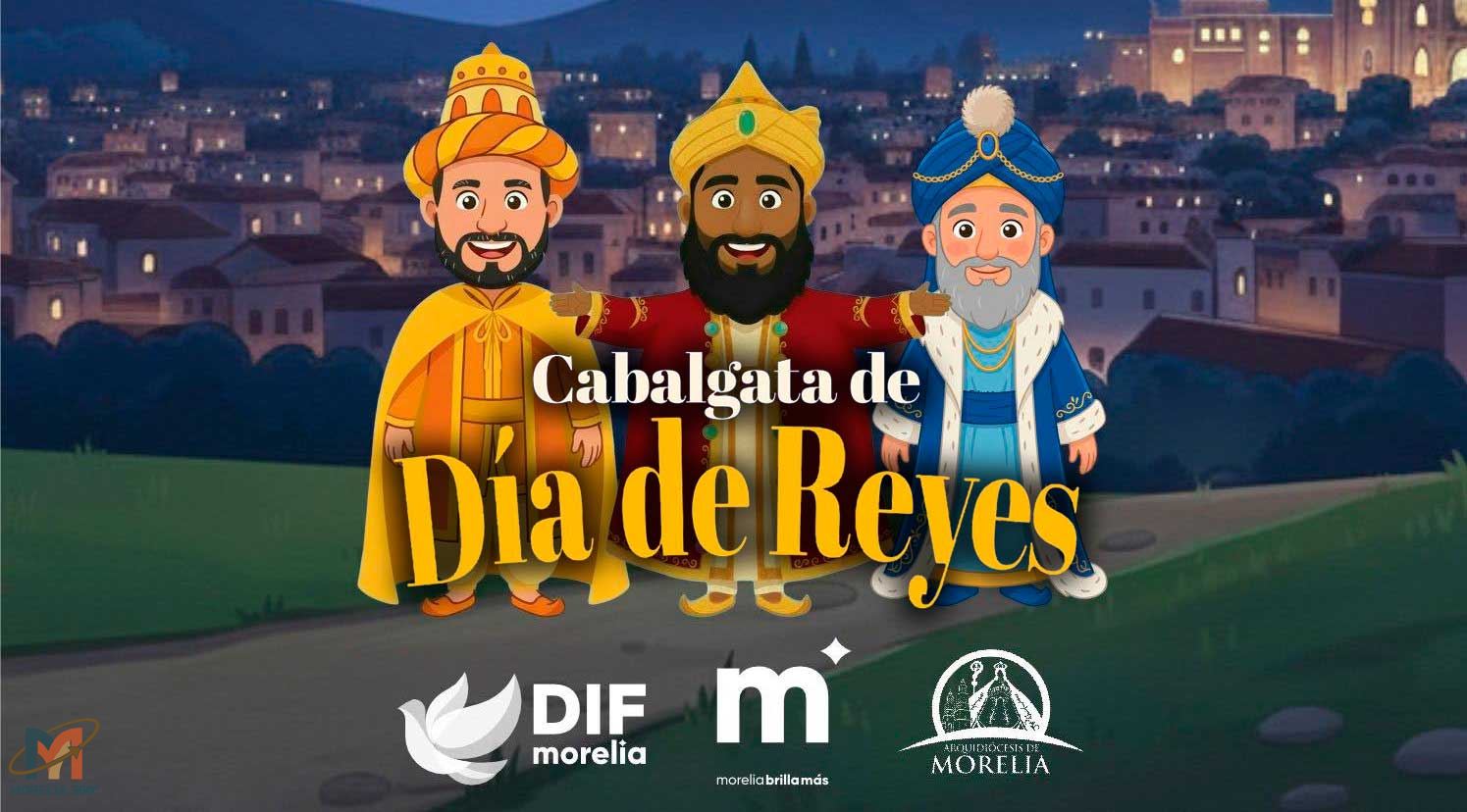 Cabalgata de Día de Reyes en Morelia este 5 de enero de 2026