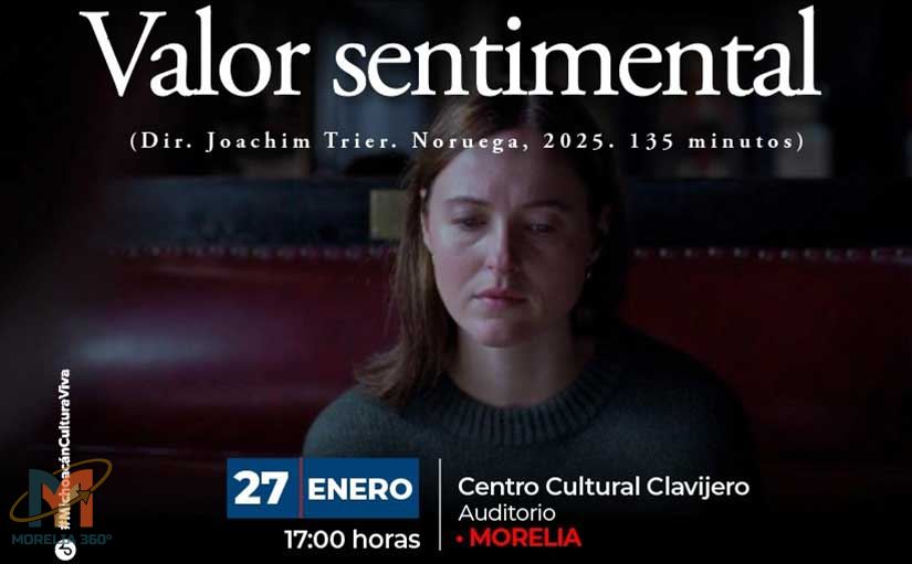 El Centro Cultural Clavijero cerrará enero con la proyección de 