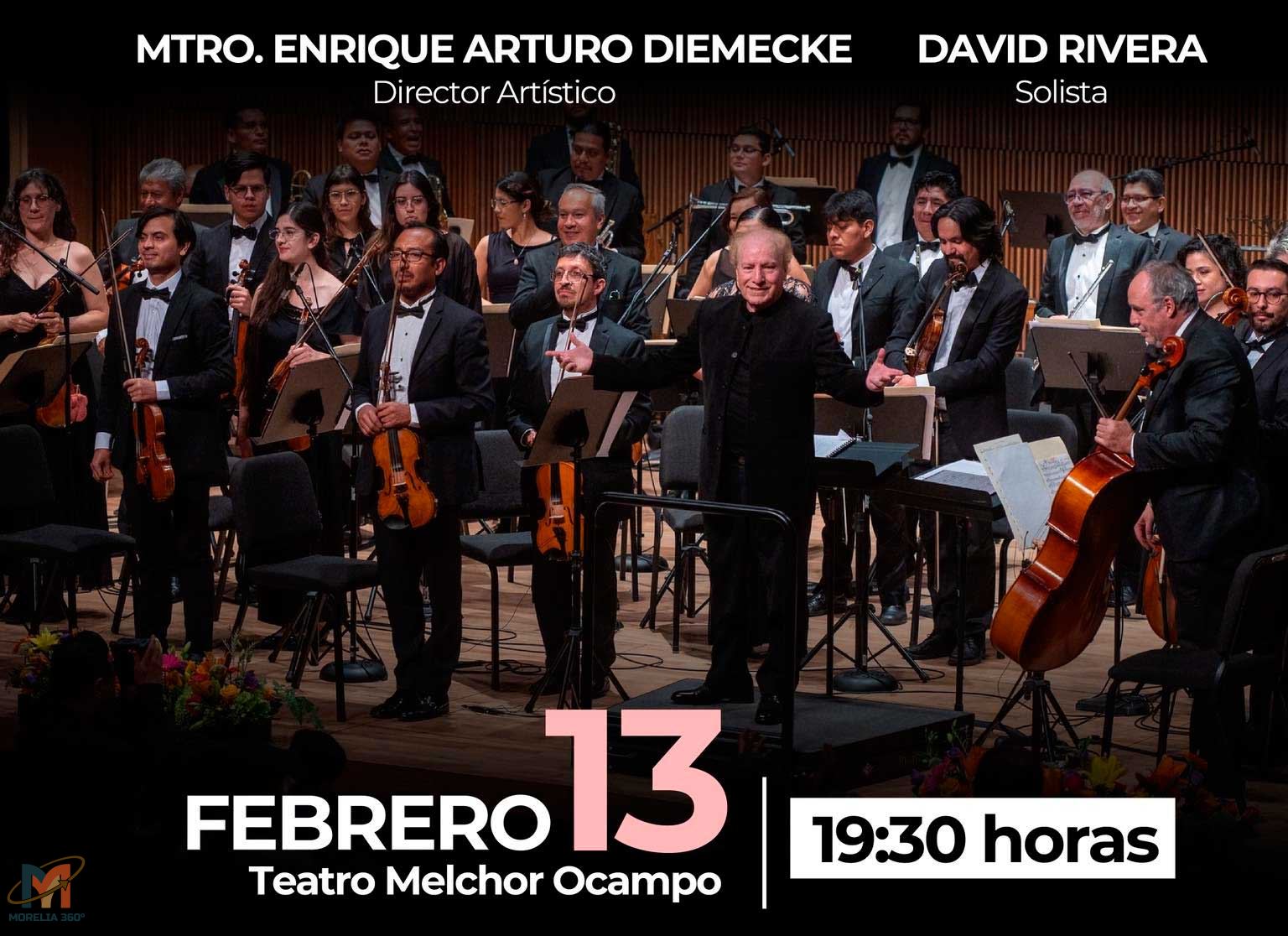 La Orquesta Sinfónica de Michoacán celebra el Día del Amor y la Amistad con un concierto especial