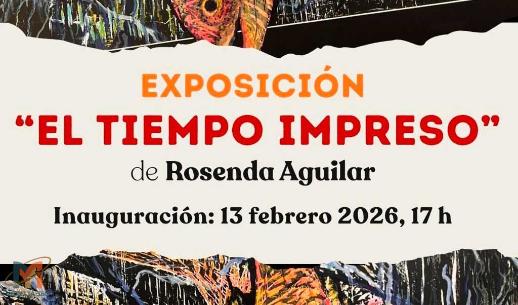 Inauguran la exposición “El tiempo impreso” de Rosenda Aguilar