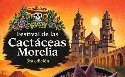 Festival de las Cactáceas llega a Morelia con su tercera edición 