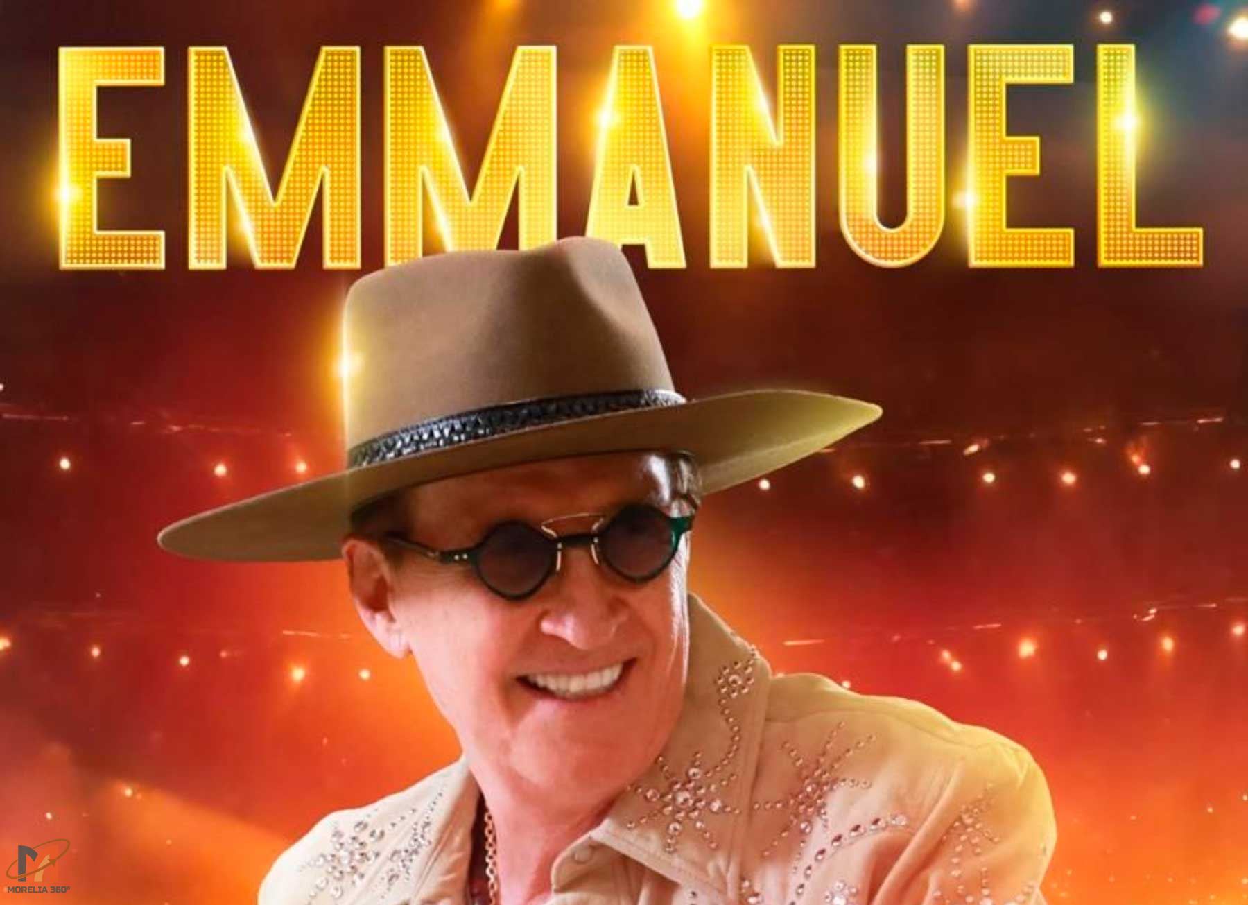 Emmanuel anuncia concierto en Morelia este 10 de octubre
