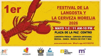 Todo listo para el Festival de la Langosta y la Cerveza 2026