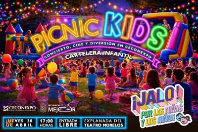 Picnic Kids llenará de magia y diversión el Día del Niño en Morelia