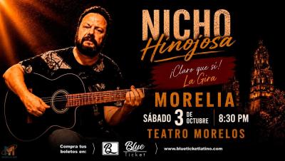 Nicho Hinojosa vuelve a Morelia