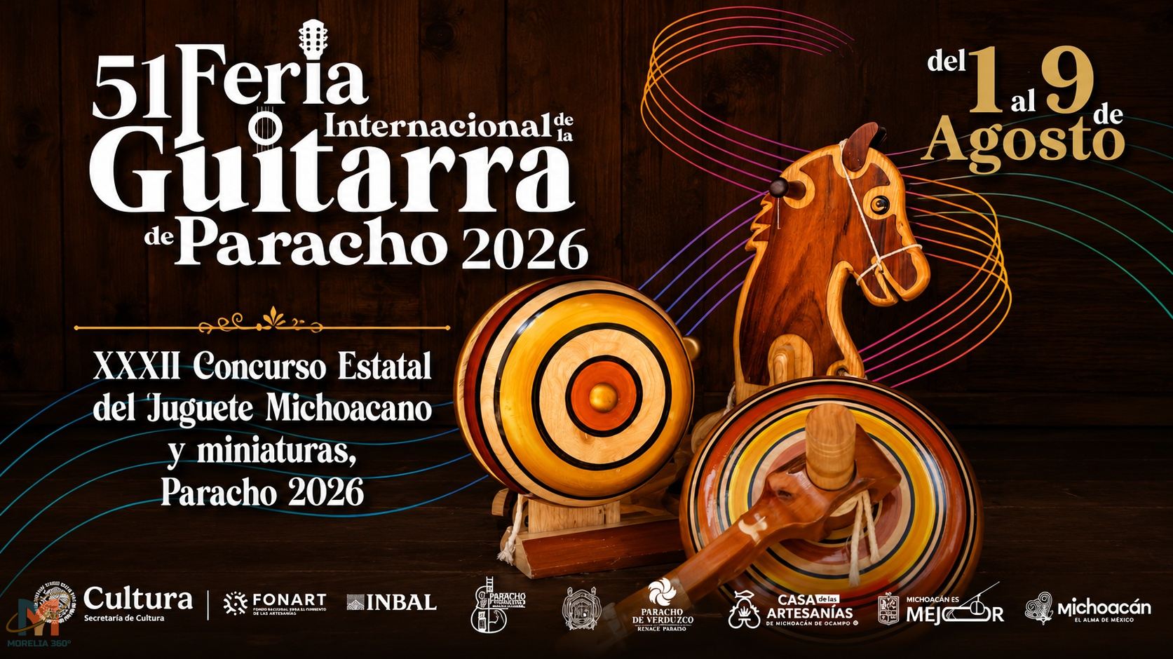 Paracho celebrará el talento artesanal con el XXXII Concurso Estatal del Juguete Michoacano y Miniaturas 2026