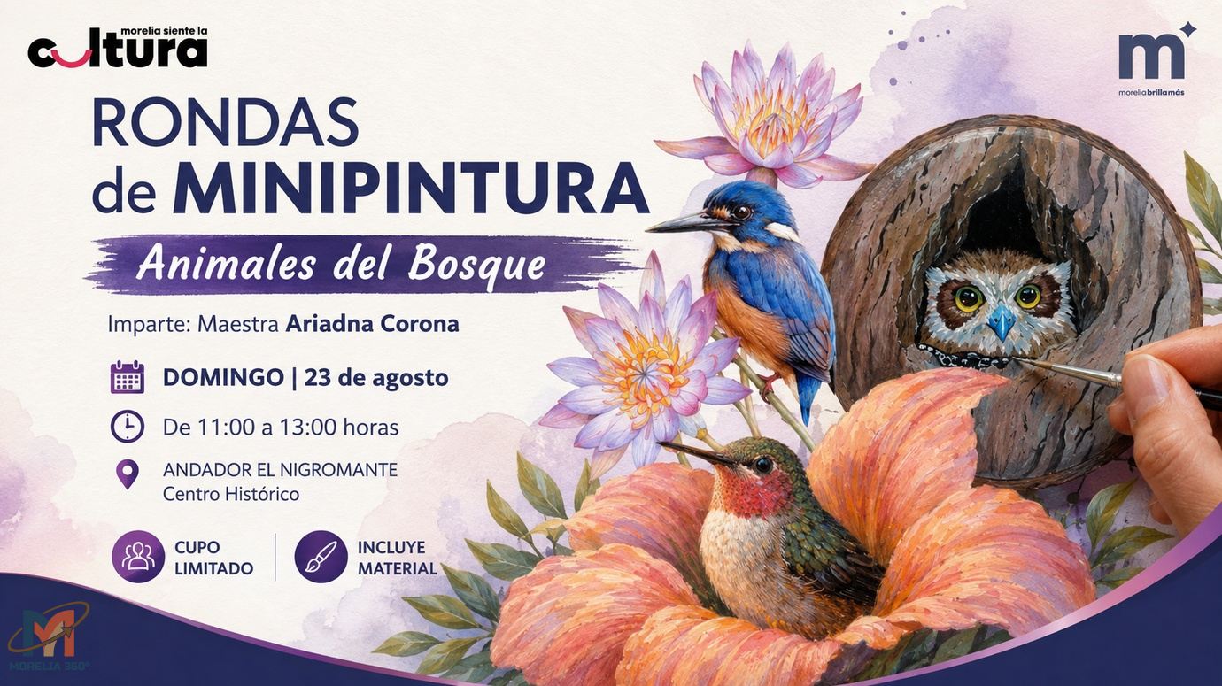 Morelia será escenario de una experiencia artística en pequeño formato