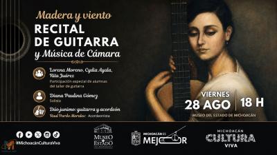 Madera y viento: un recorrido musical por la guitarra y la música de cámara