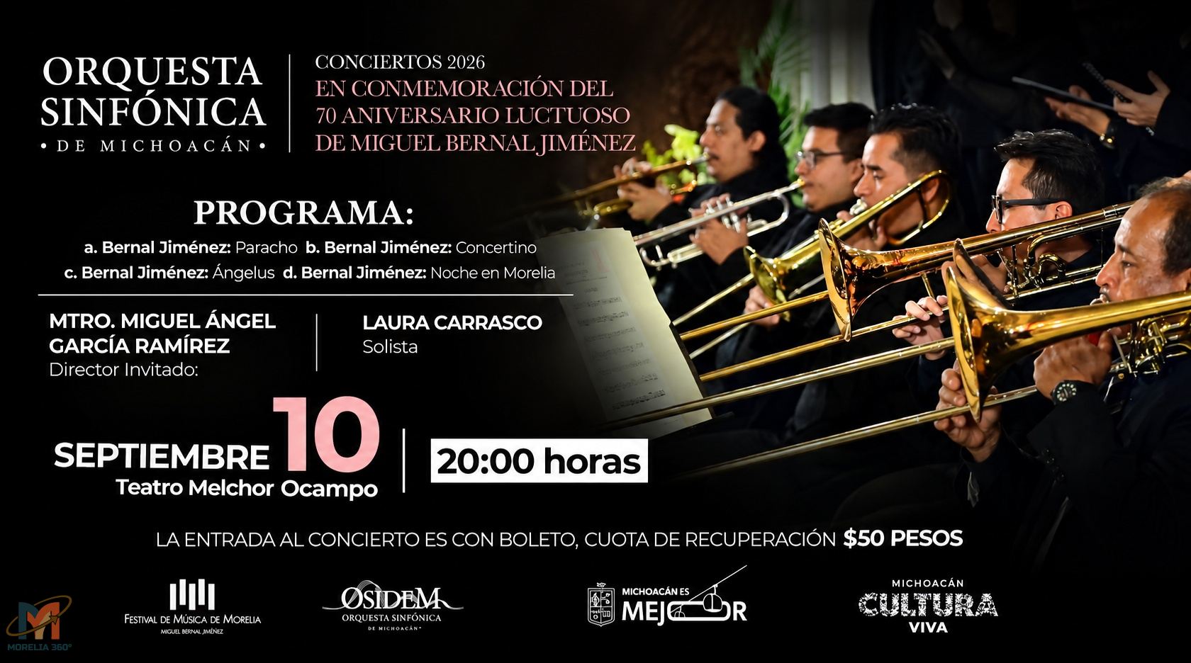 Miguel Bernal Jiménez, un legado que hizo de Michoacán un referente de la música mexicana