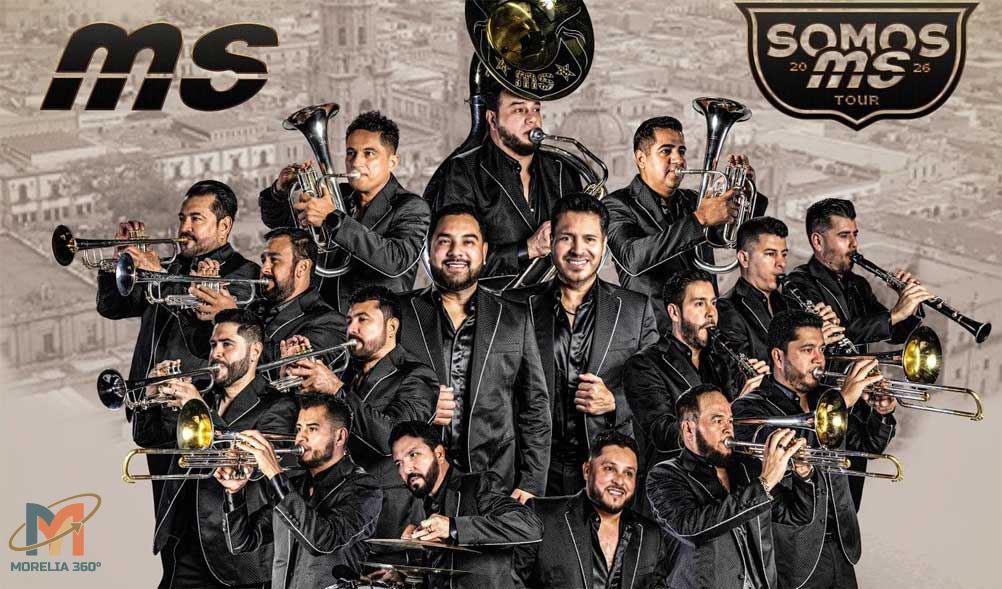 Banda MS en Morelia como parte del Somos MS Tour 2026