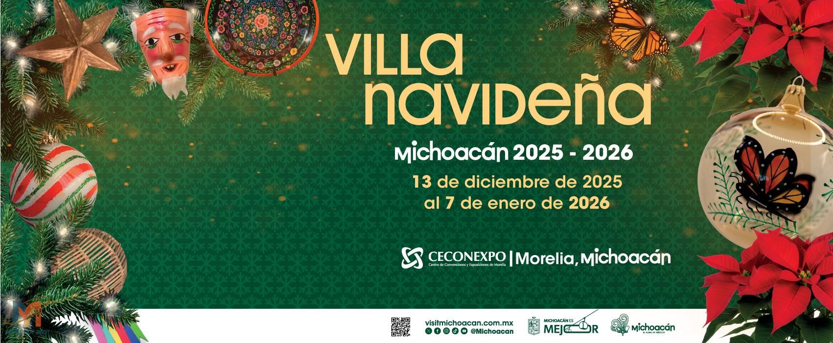 La Gran Villa Navideña Michoacán 2025