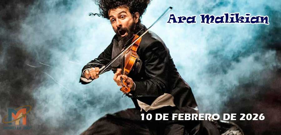 Ara Malikian llegará a Morelia